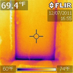 air leak at front door