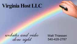 Virginia Host Website Hosting, Design, Development and Video